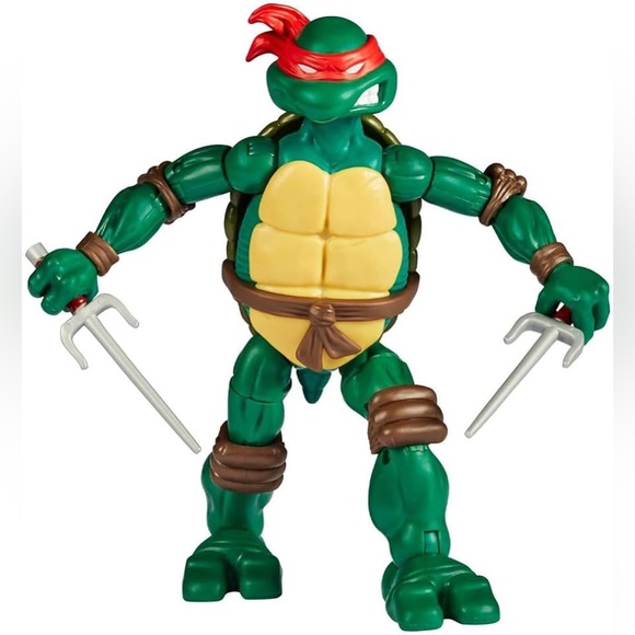 NWT Teenage Mutant Ninja Turtles Stranger Things Raphael & Hopper Action Figures - Picture 14 of 16